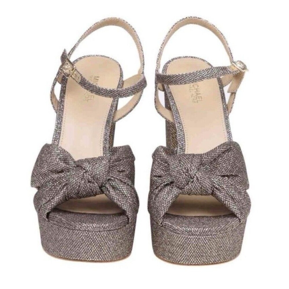 MICHAEL KORS Josie Platform Heels Dress Sandals. Size 9.5